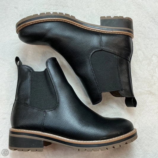 Boots Ankle Flats By Kensie In Black, Size: 10