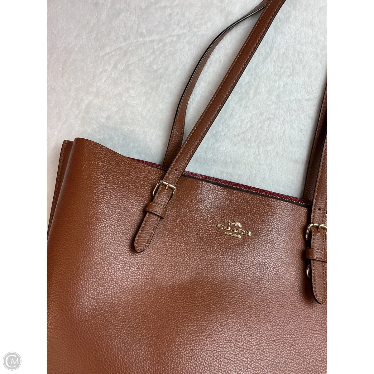 Handbag Designer By Coach, Size: Large