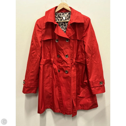 Jacket Other By Dressbarn In Red, Size: Xl