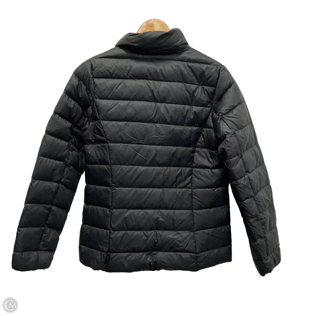 Jacket Puffer & Quilted By Eddie Bauer In Black, Size: S