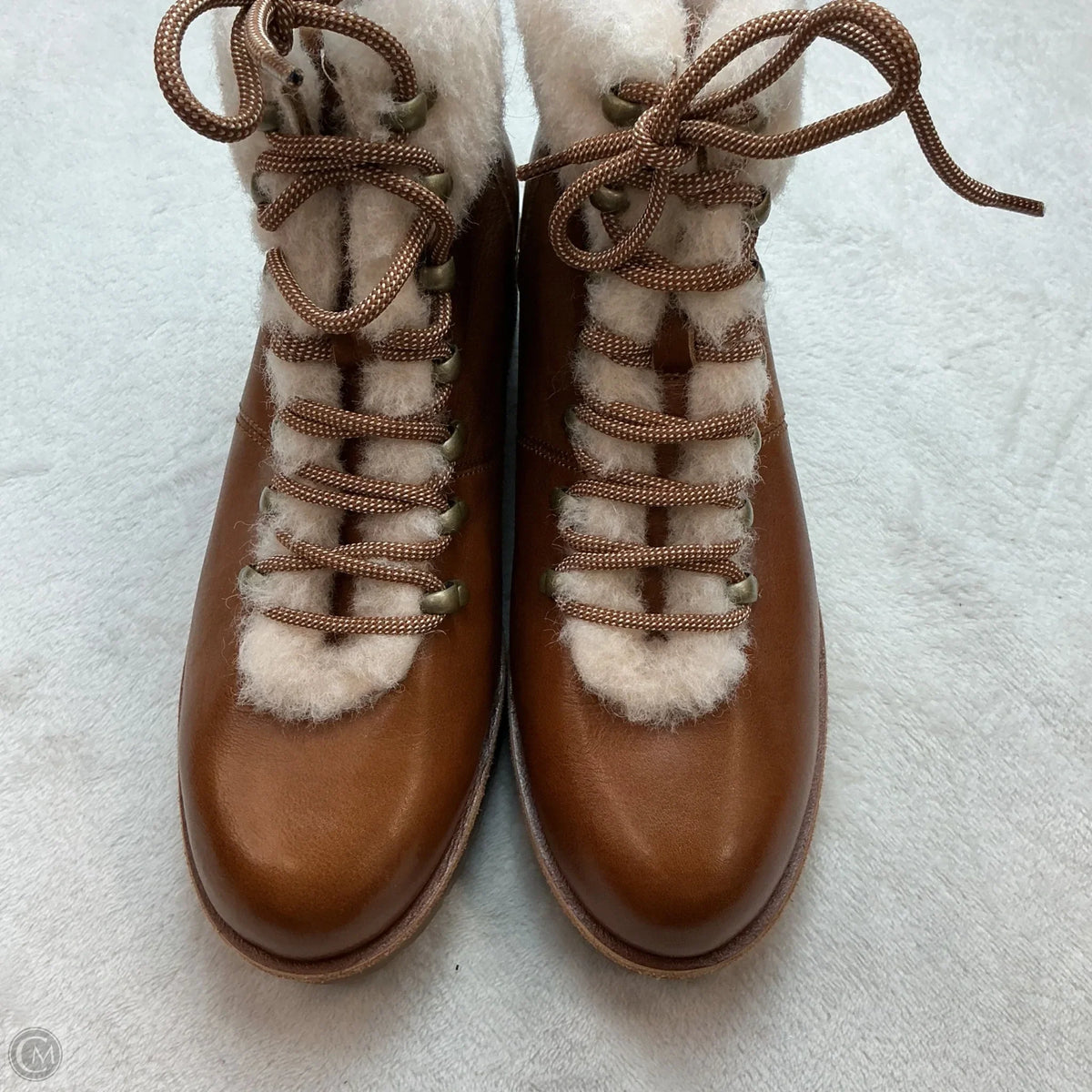 Boots Ankle Heels By Kork Ease In Tan, Size: 9
