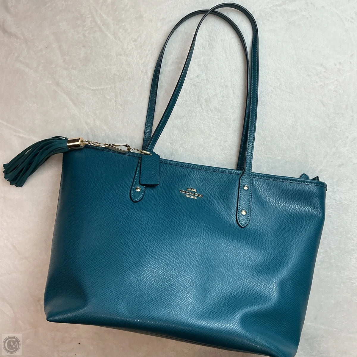 Handbag Designer By Coach, Size: Large