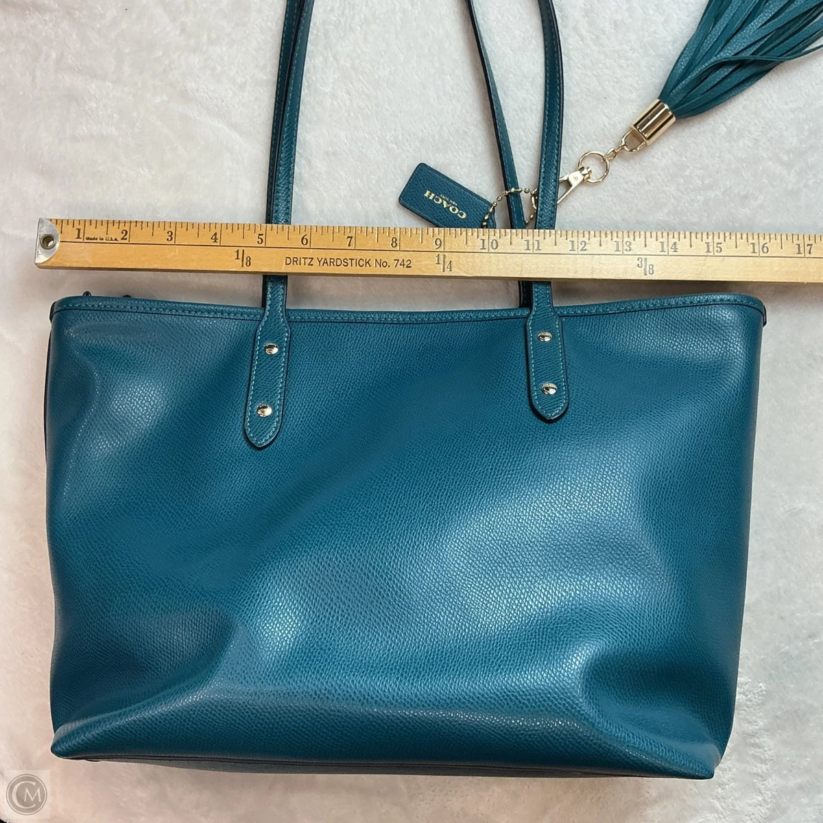 Handbag Designer By Coach, Size: Large