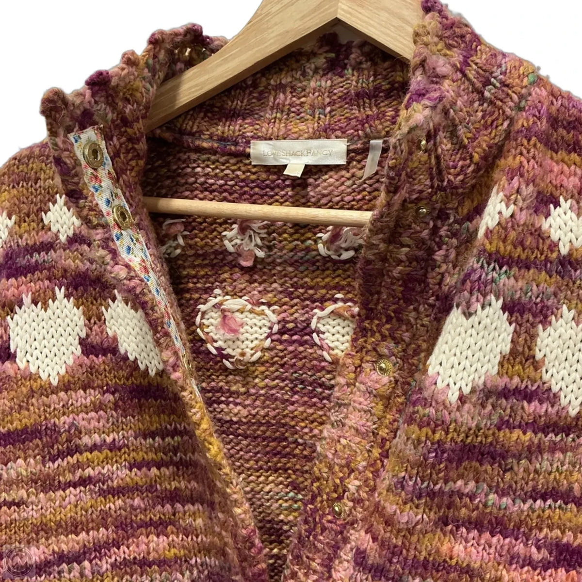Cardigan By Loveshackfancy In Pink, Size: S