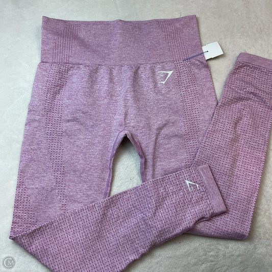 Athletic Leggings By Gym Shark In Grey, Size: S