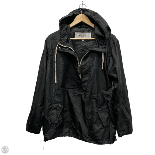 Coat Designer By Coach In Black, Size: L