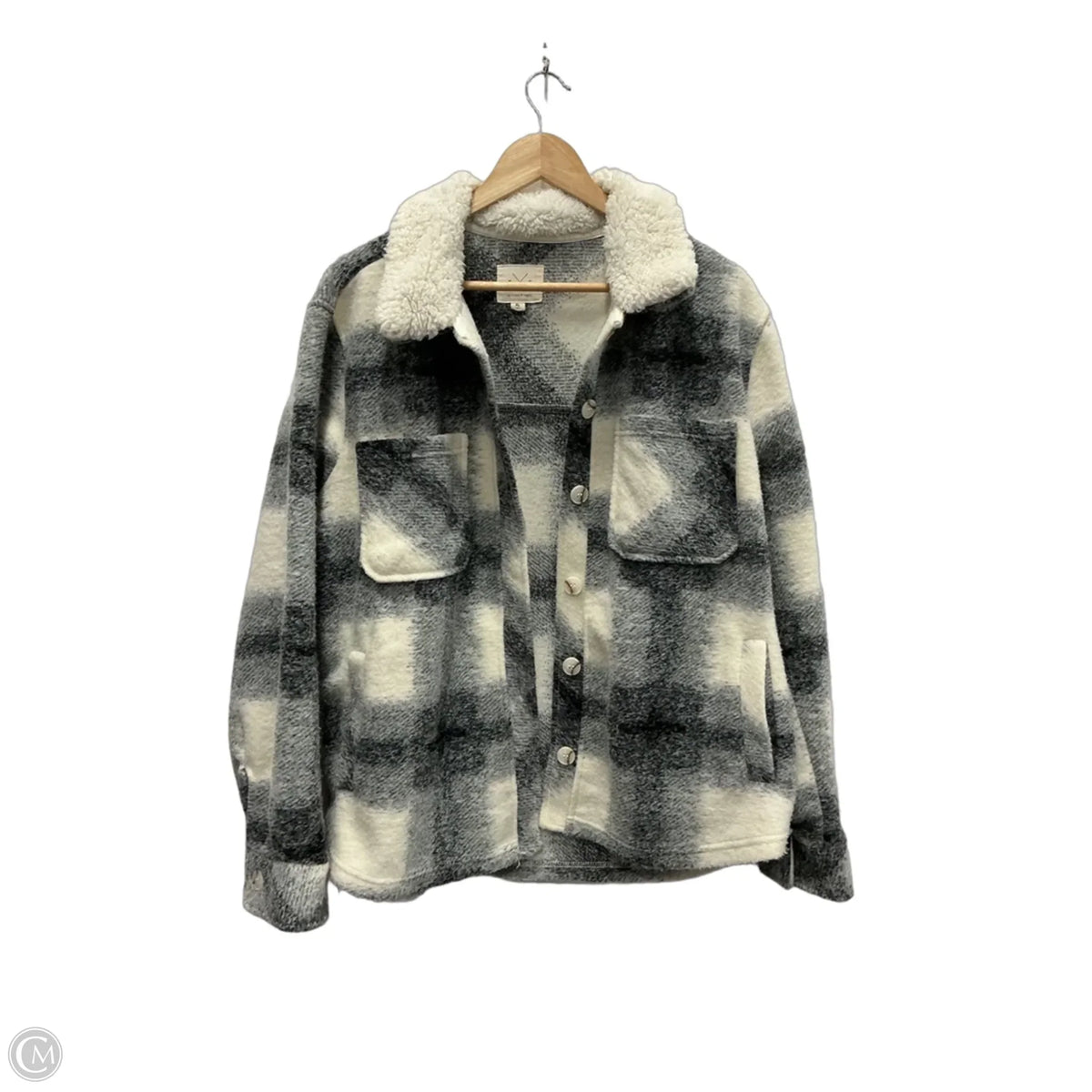 Jacket Shirt By Thread And Supply In Plaid Pattern, Size: Xl