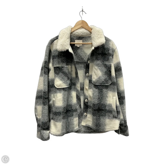Jacket Shirt By Thread And Supply In Plaid Pattern, Size: Xl