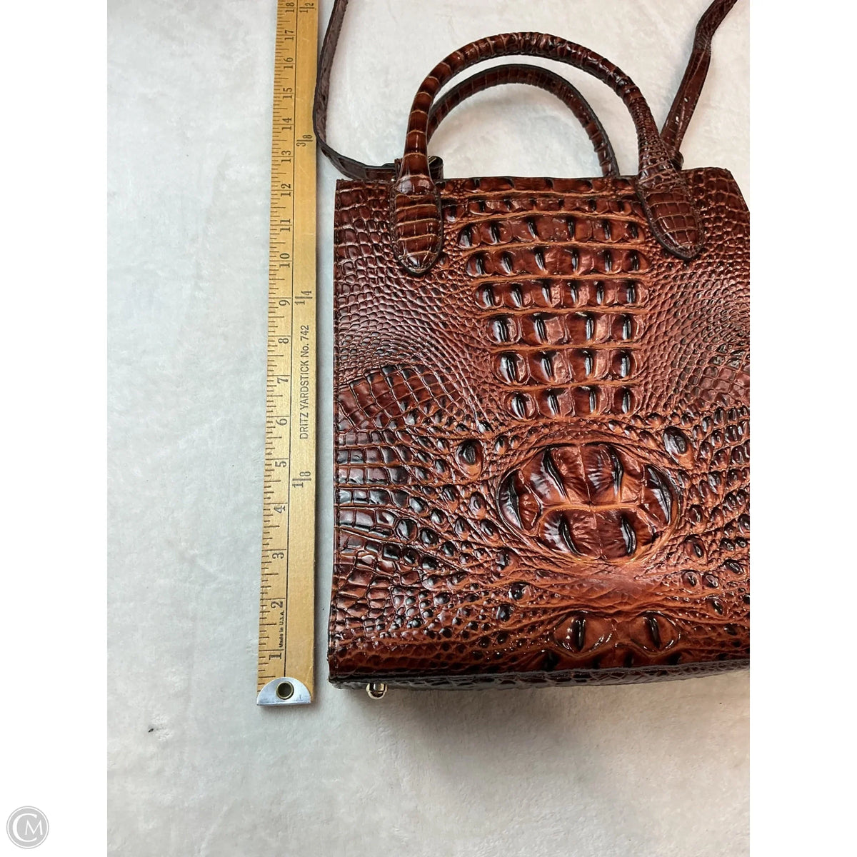 Handbag Designer By Brahmin, Size: Medium