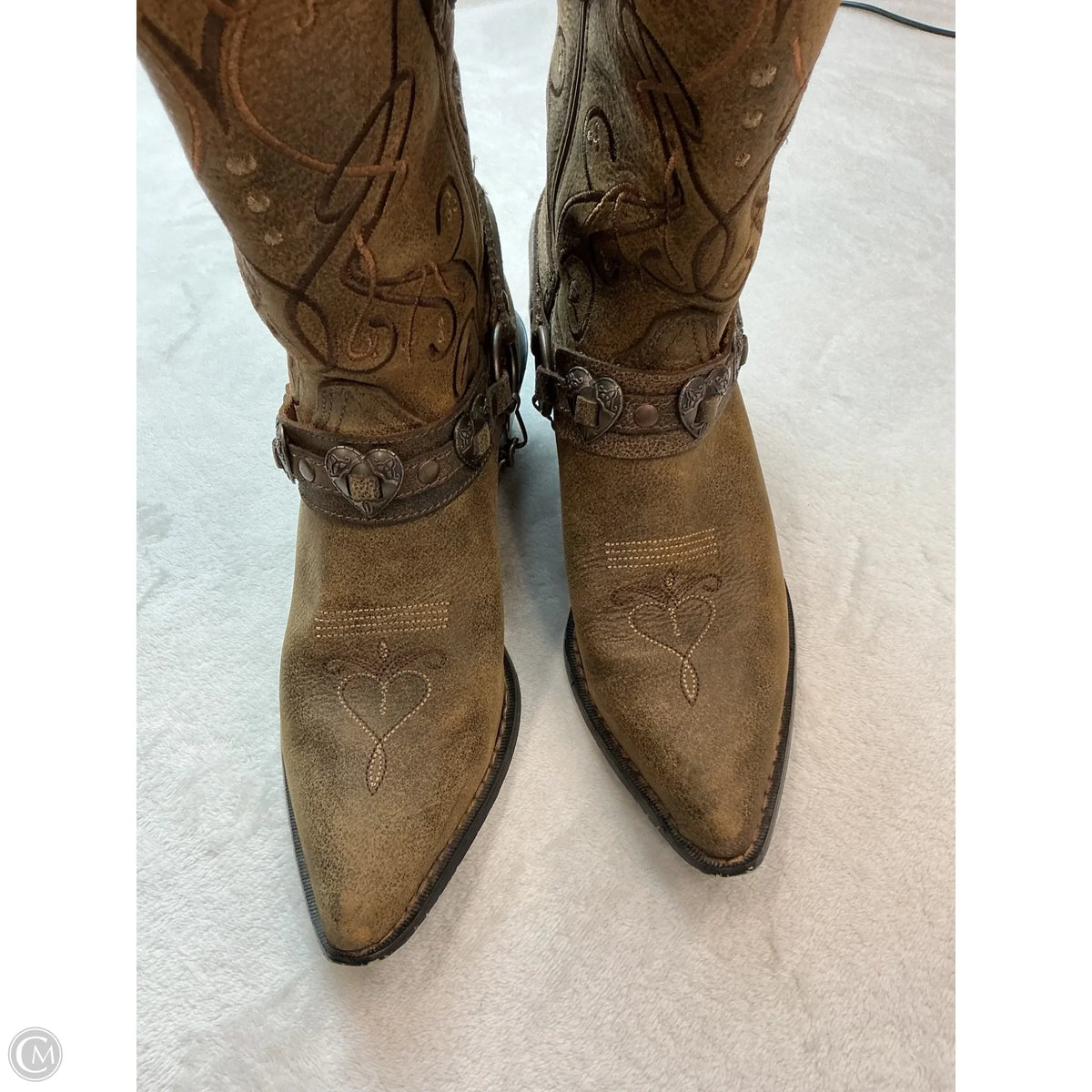 Boots Western By Durango In Tan, Size: 6.5