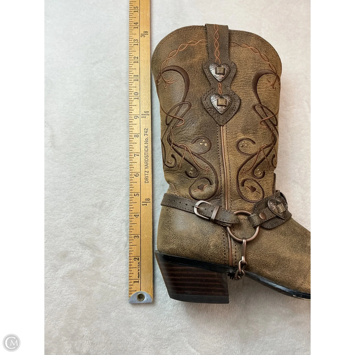 Boots Western By Durango In Tan, Size: 6.5