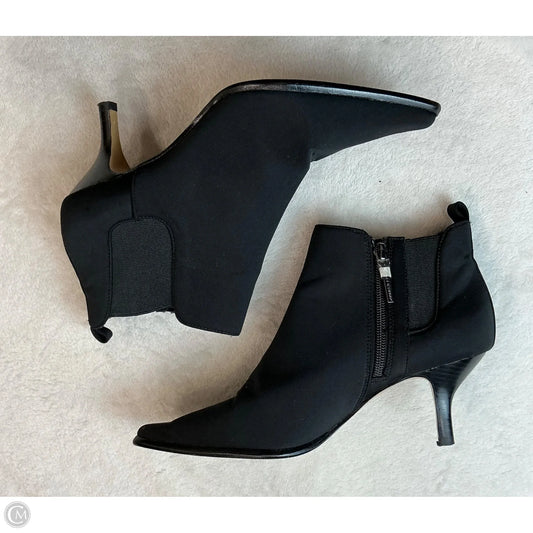 Boots Ankle Heels By Donald Pliner In Black, Size: 8