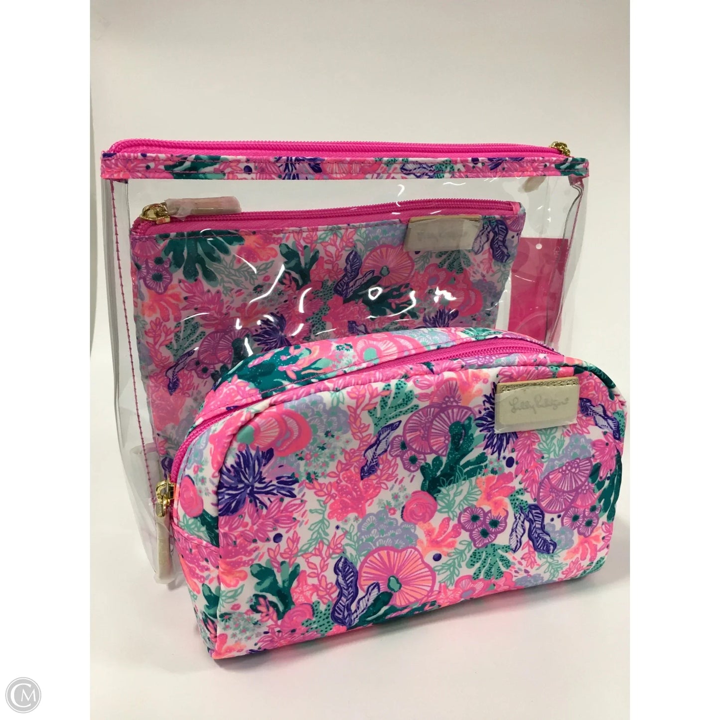 Makeup Bag Designer By Lilly Pulitzer, Size: Large