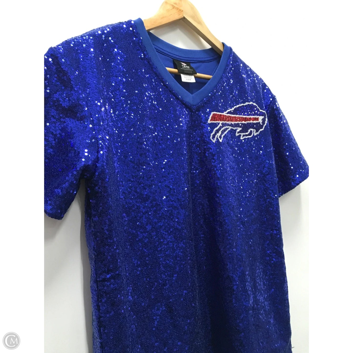 Top Short Sleeve By Nfl In Blue, Size: S