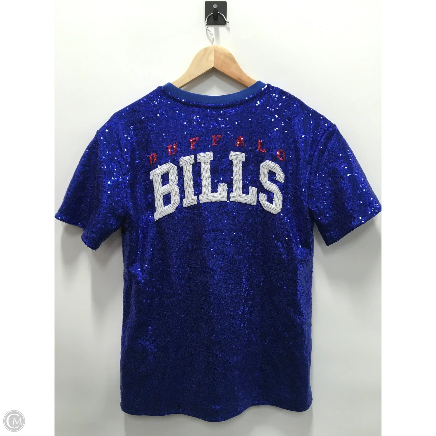 Top Short Sleeve By Nfl In Blue, Size: S