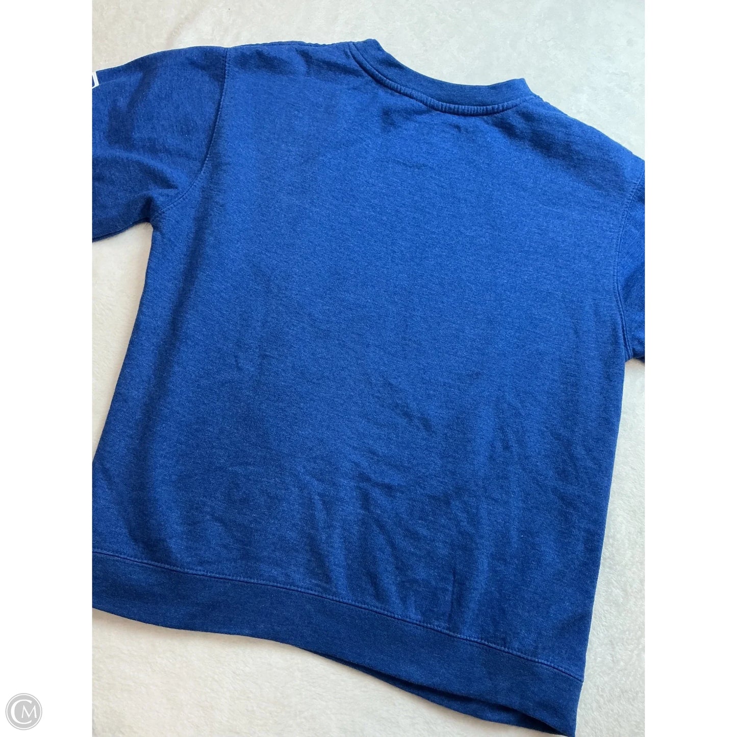 Sweatshirt Crewneck By Clothes Mentor In Blue, Size: S