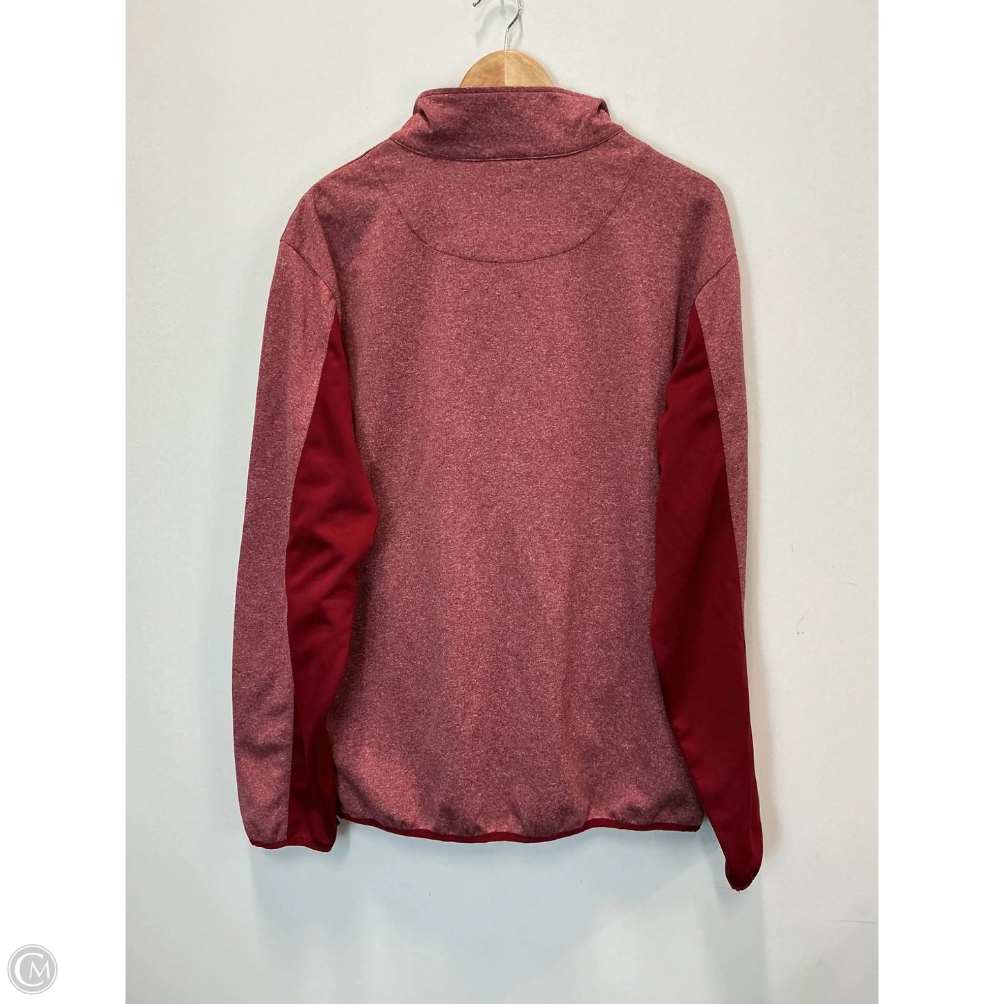 Athletic Jacket By Clothes Mentor In Red, Size: L