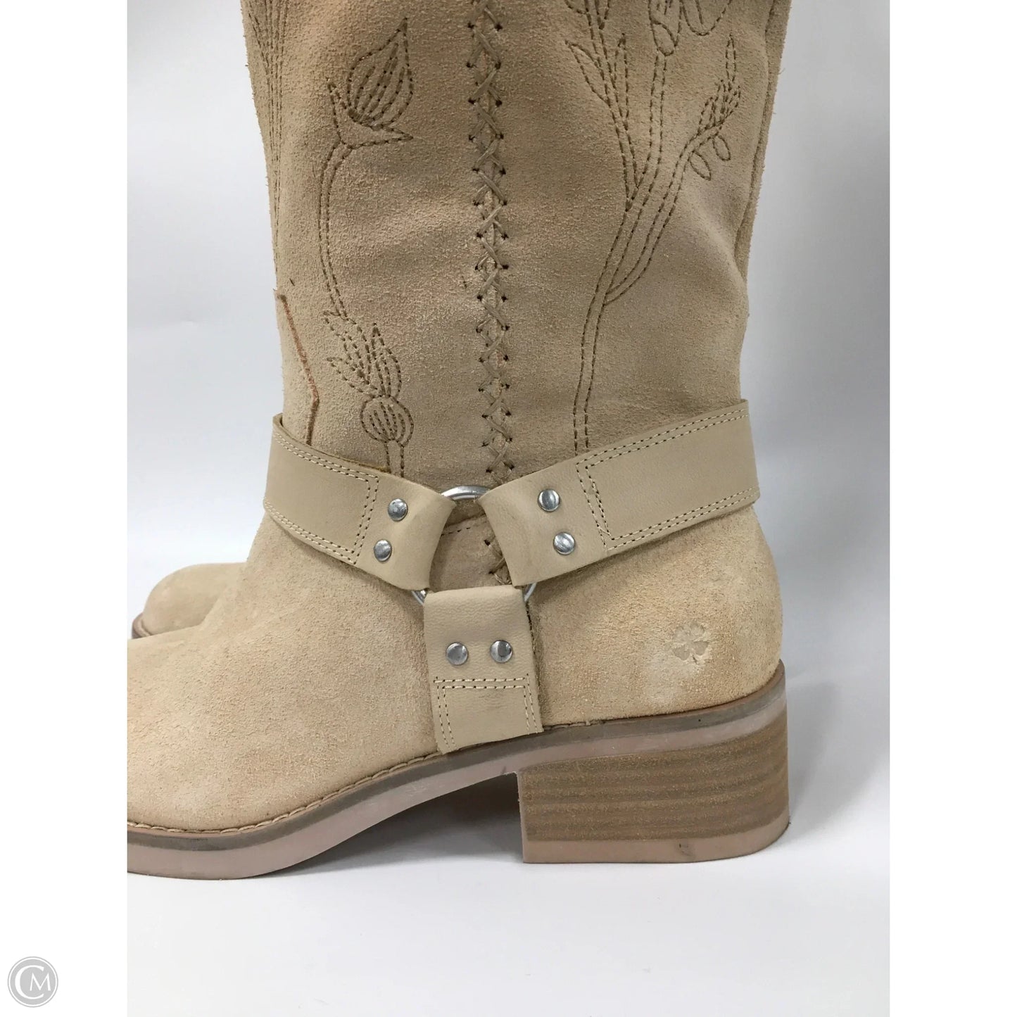 Boots Knee Flats By Lucky Brand In Cream, Size: 8.5