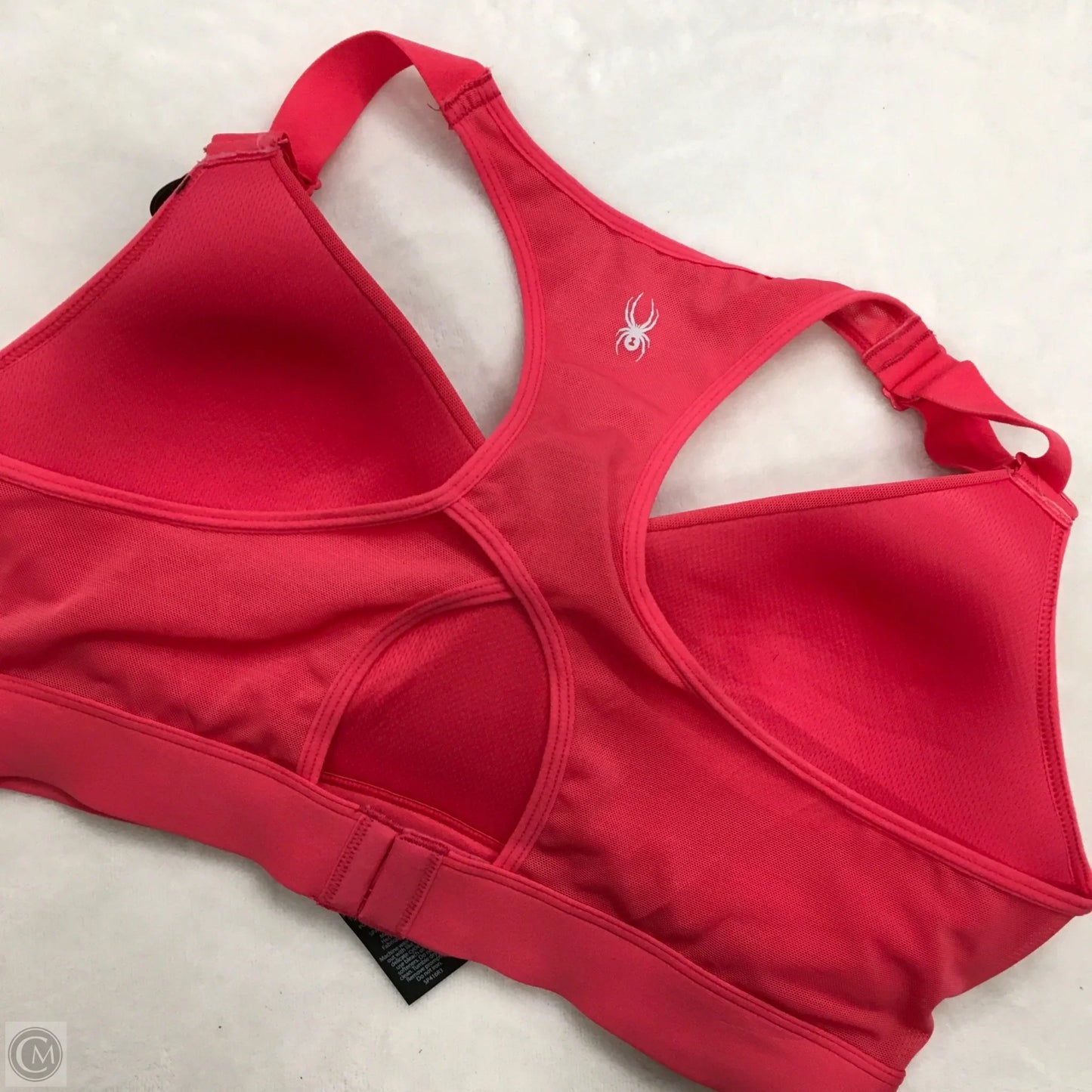 Athletic Bra By Spyder In Pink, Size: L