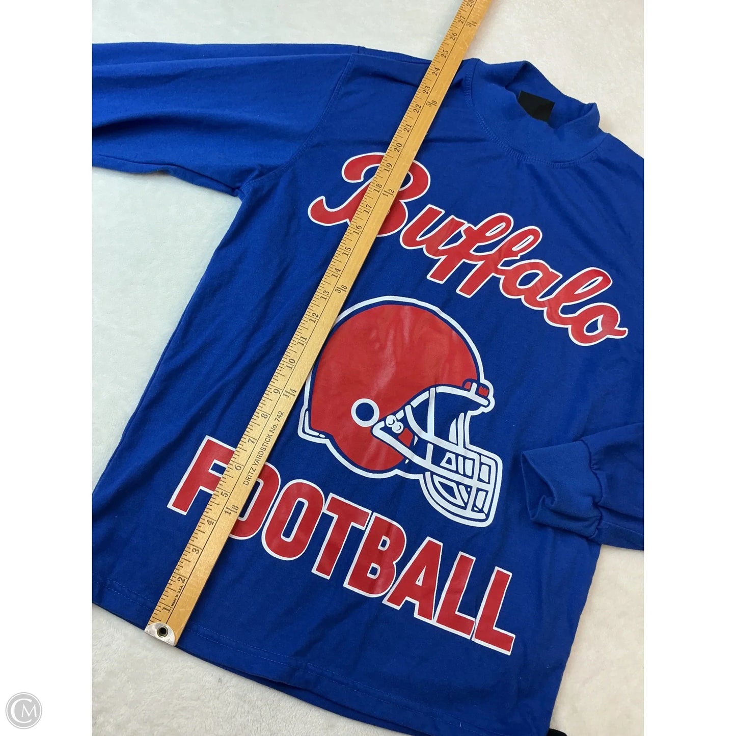 Athletic Sweatshirt Crewneck By Clothes Mentor In Blue, Size: S