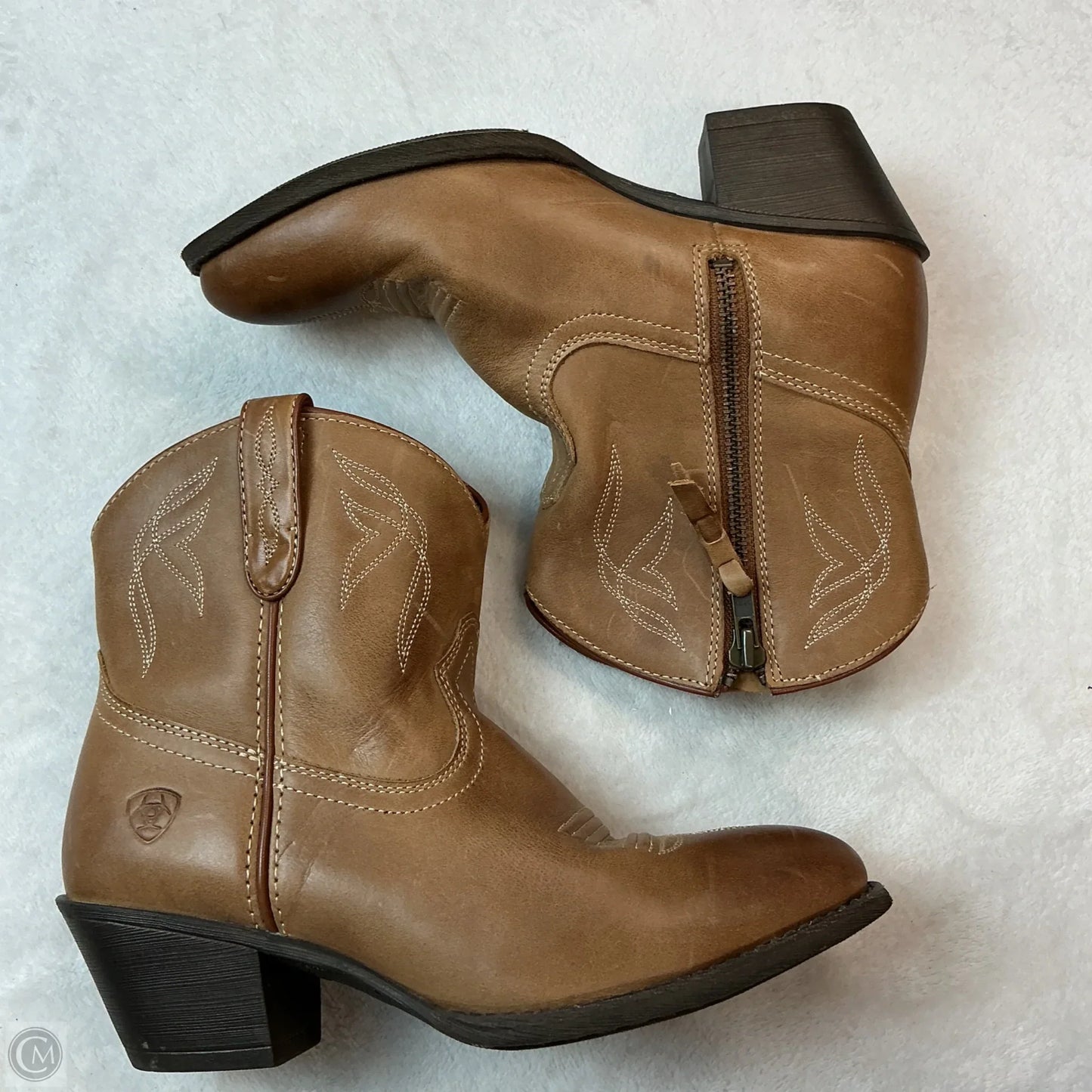 Boots Western By Ariat In Brown, Size: 7.5