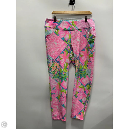 Pants Designer By Lilly Pulitzer In Pink, Size: 14