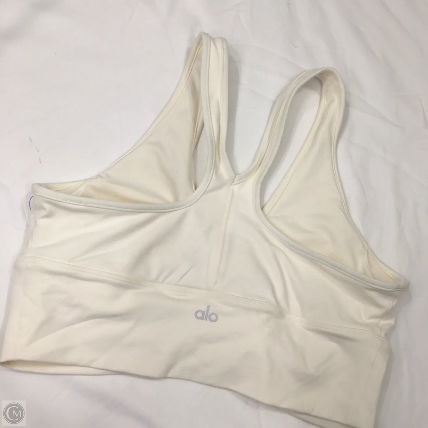Athletic Bra By Alo In White, Size: L