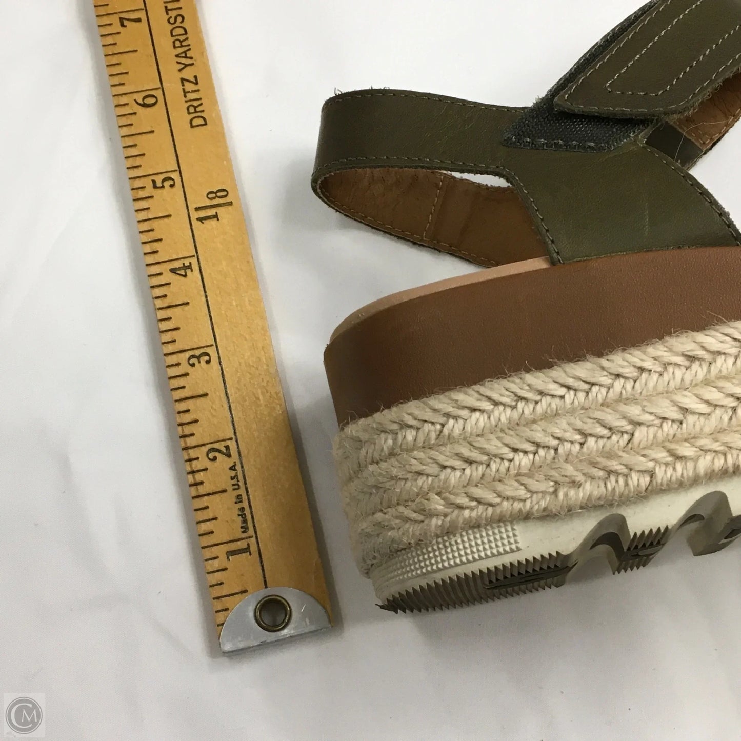 Sandals Heels Wedge By Sorel In Brown, Size: 9