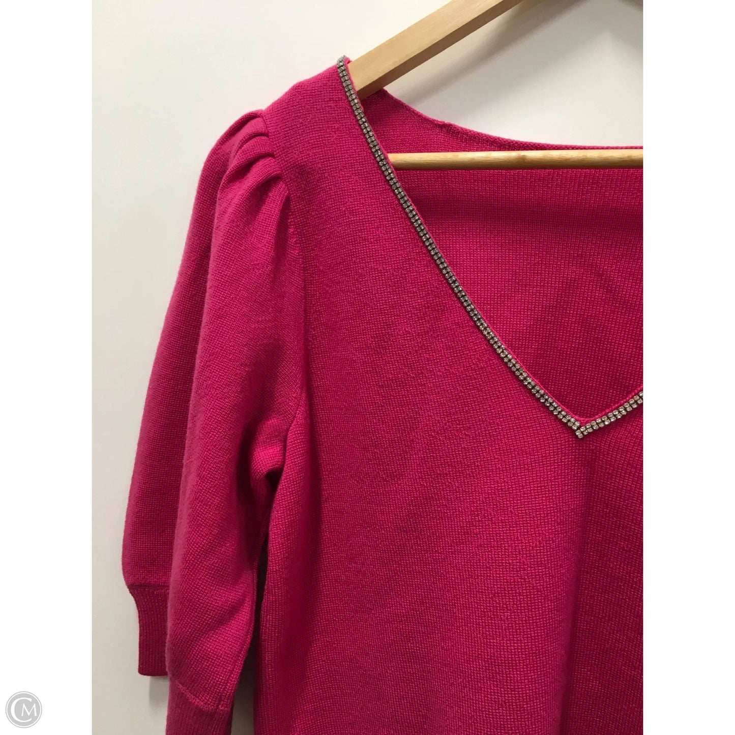 Sweater Designer By Kate Spade In Pink, Size: M