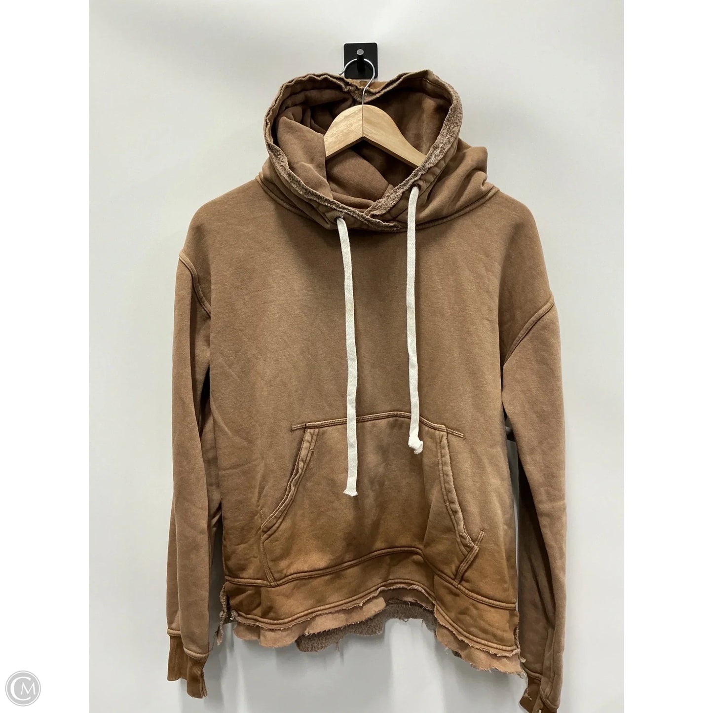 Sweatshirt Hoodie By We The Free In Brown, Size: Xs