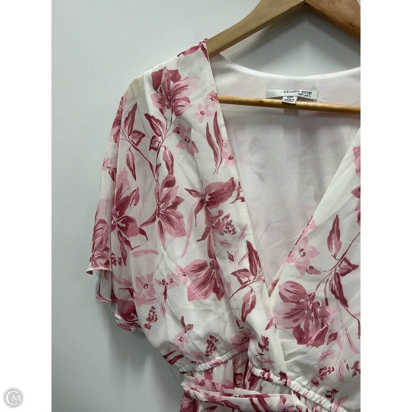 Dress Casual Maxi By Studio 1 In Floral Print, Size: Lp
