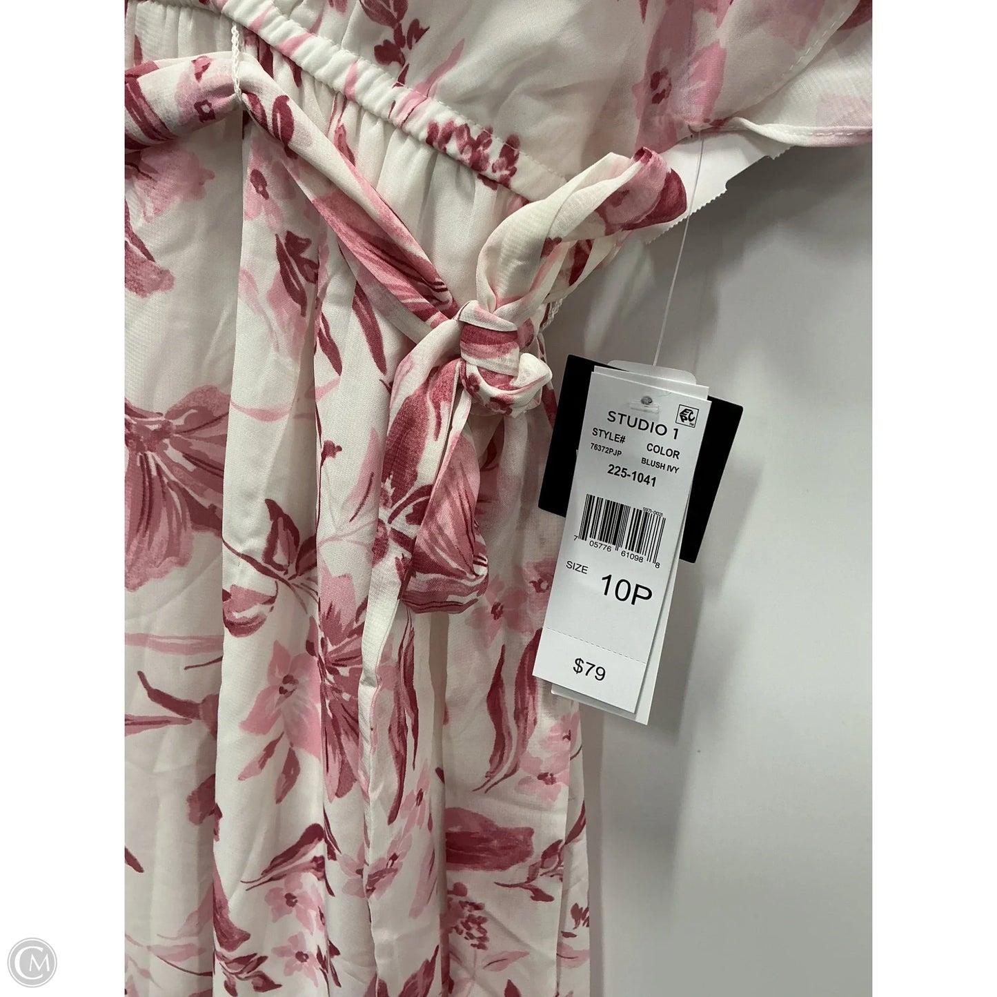 Dress Casual Maxi By Studio 1 In Floral Print, Size: Lp