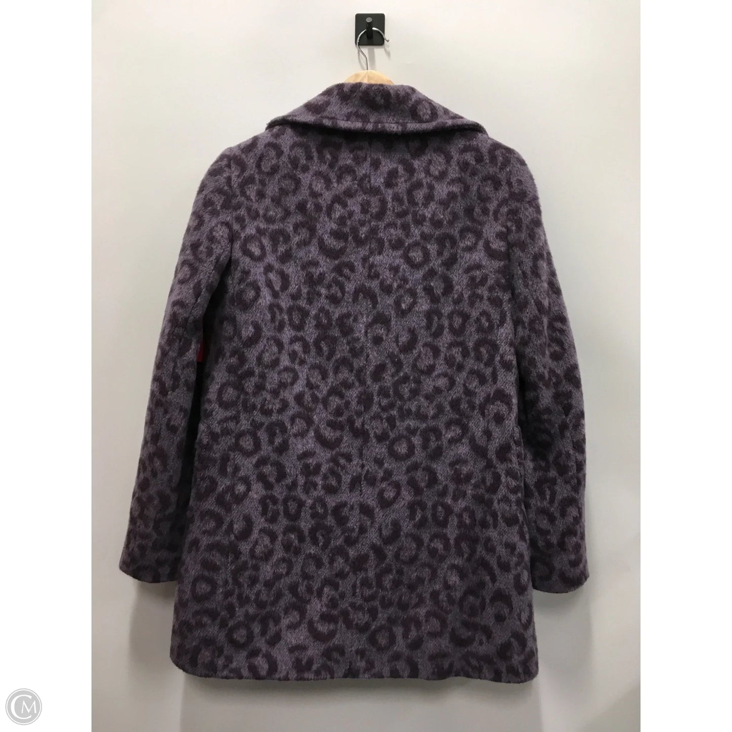 Coat Designer By Kate Spade In Purple, Size: L