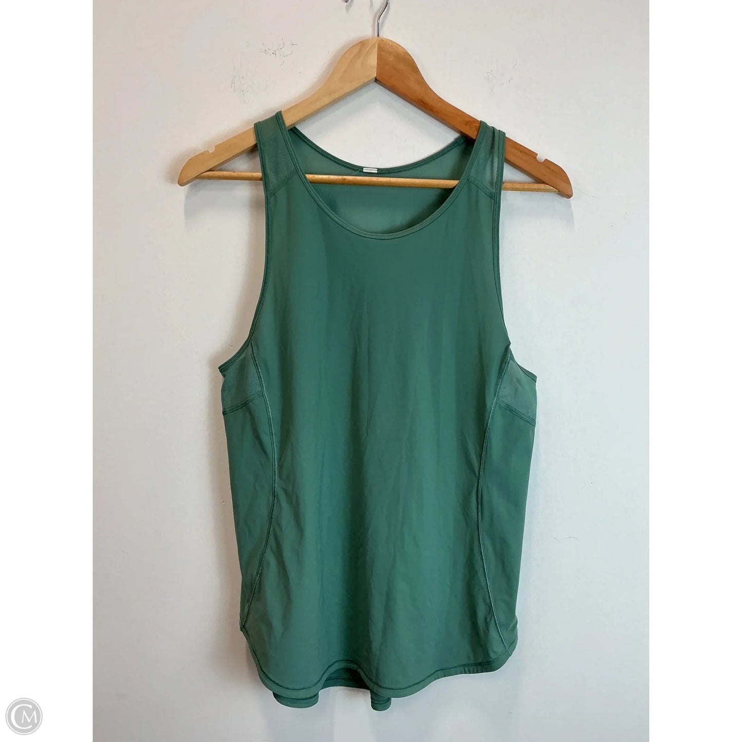 Athletic Tank Top By Lululemon In Green, Size: M