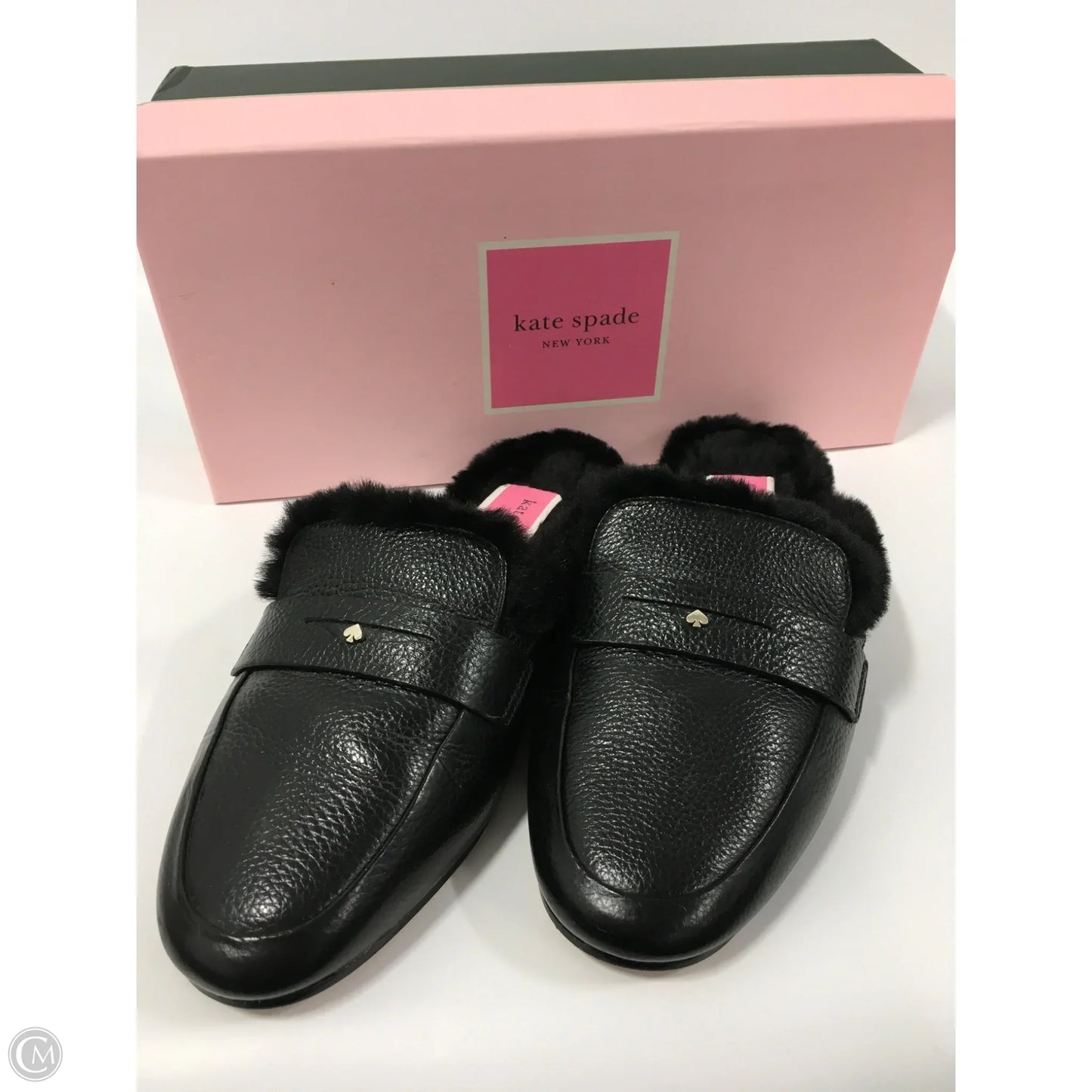 Shoes flats Designer By Kate Spade In Black, Size: 7.5