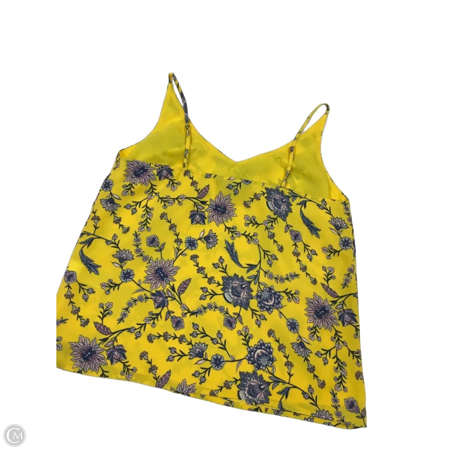 Top Sleeveless By Banana Republic In Floral Print, Size: Sp