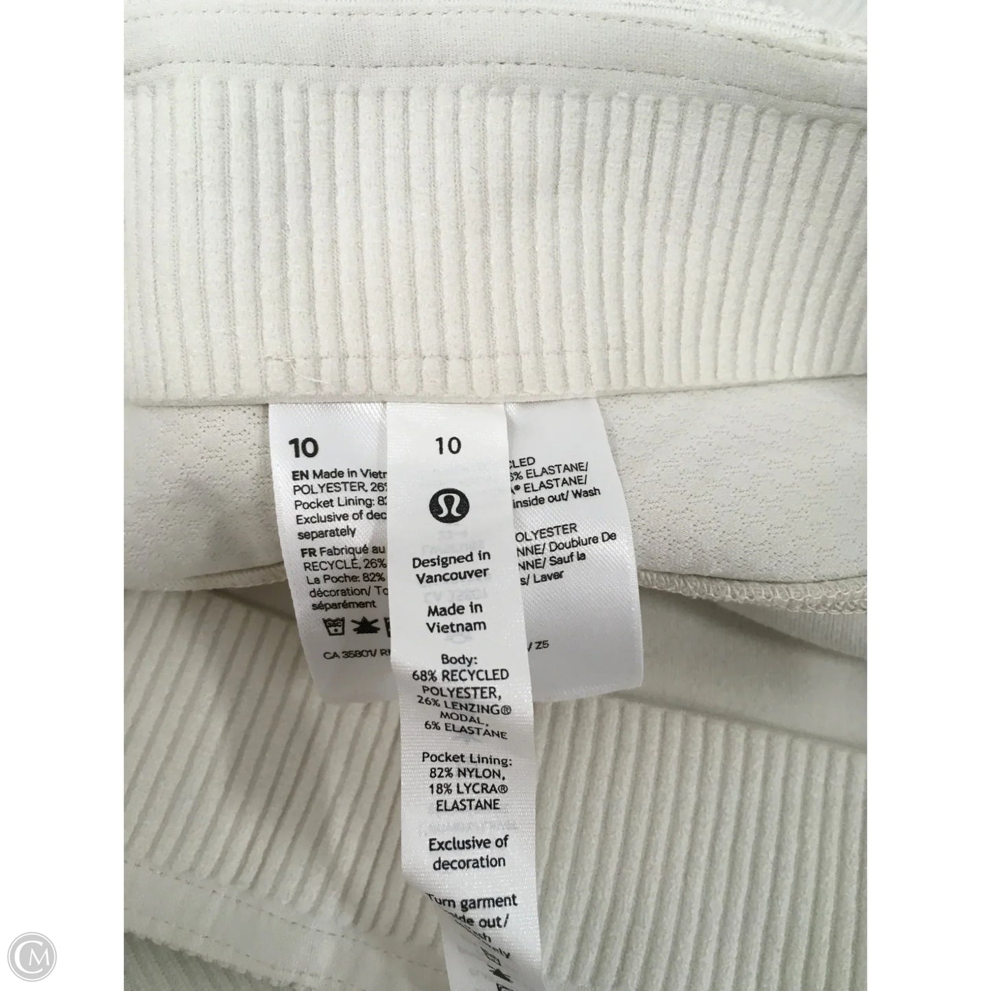 Pants Lounge By Lululemon In Cream, Size: 10