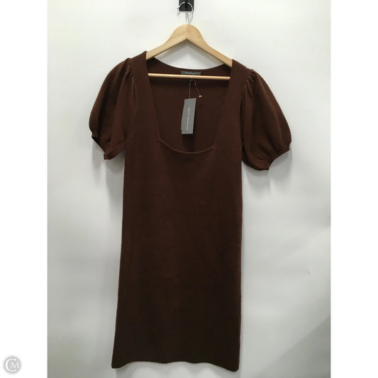 Dress Casual Short By French Connection In Brown, Size: L