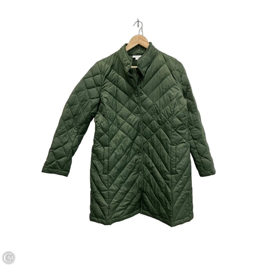 Jacket Puffer & Quilted By J. Jill In Green, Size: Mp