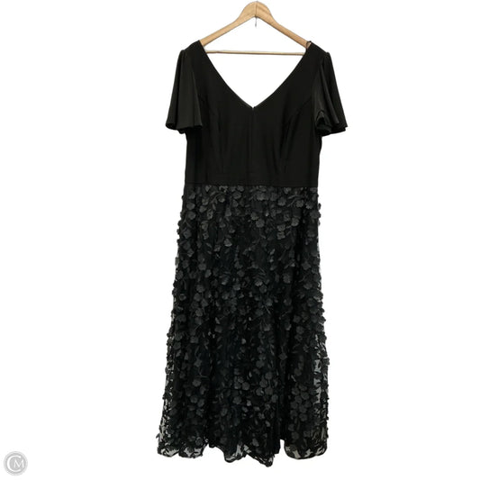 Dress Designer By Xscape In Black, Size: 18