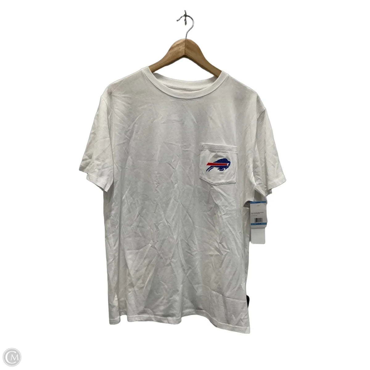 Top Short Sleeve Basic By Nfl In White, Size: L
