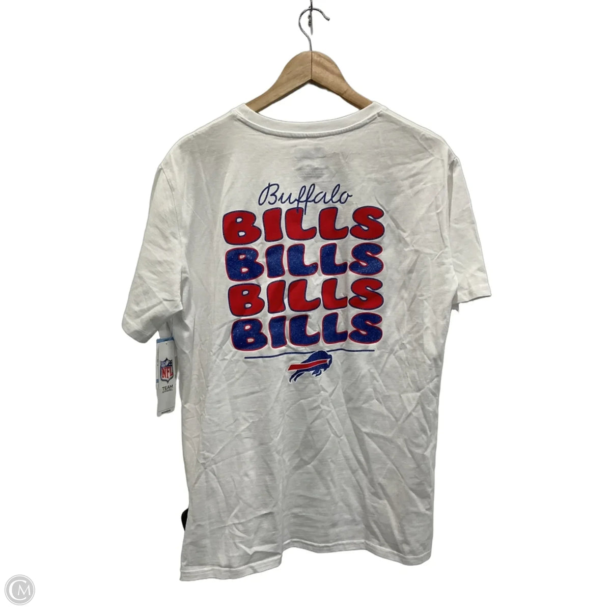 Top Short Sleeve Basic By Nfl In White, Size: L