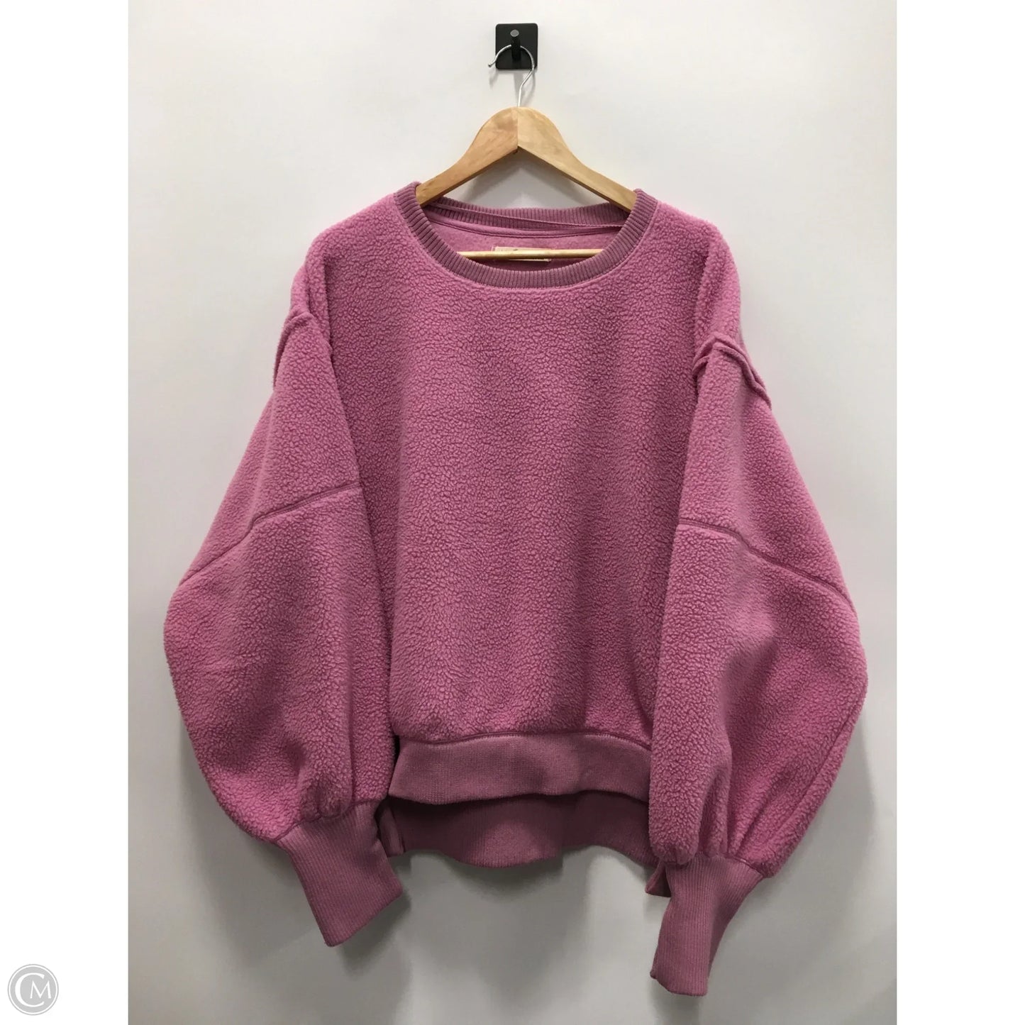 Sweatshirt Crewneck By We the Free In Pink, Size: M