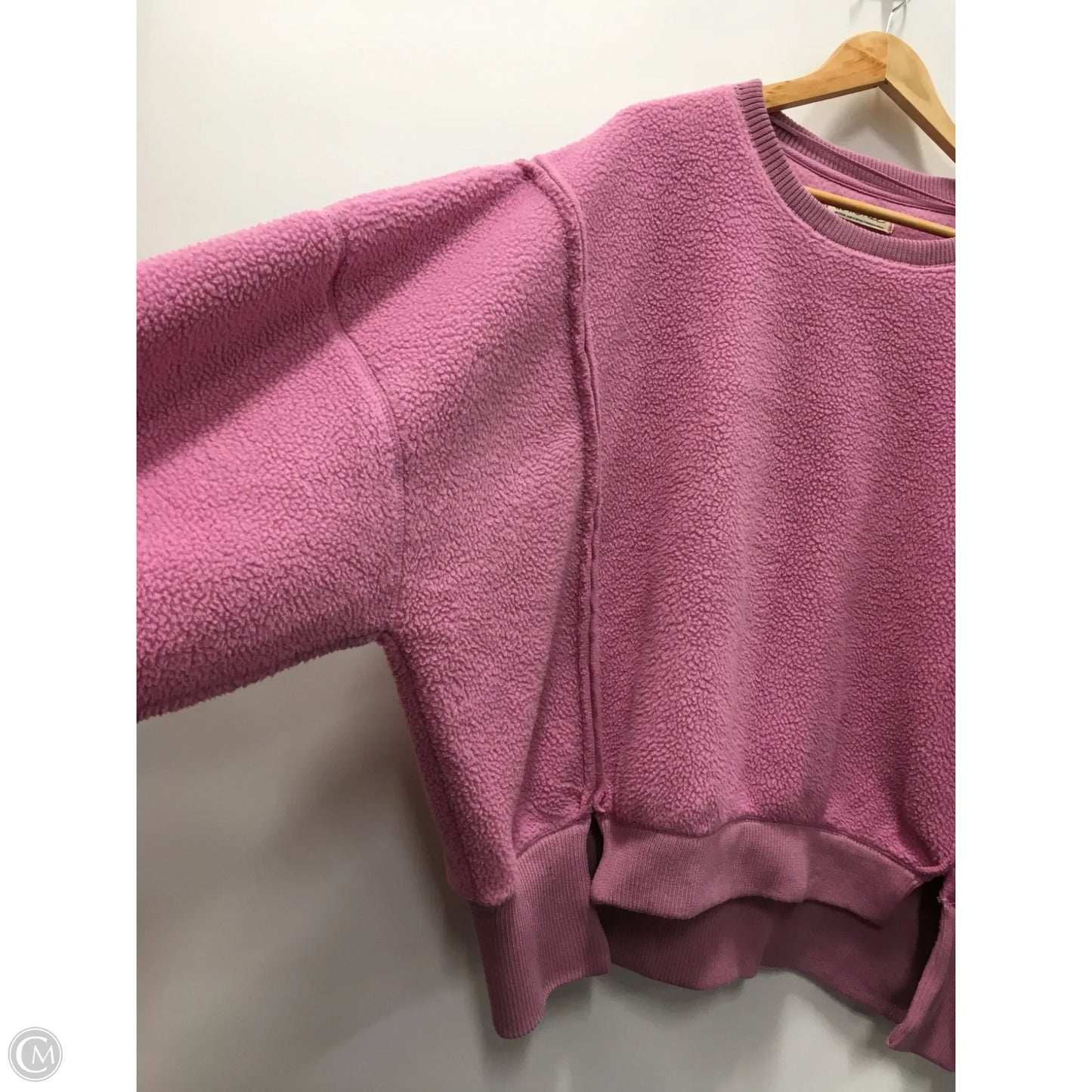 Sweatshirt Crewneck By We the Free In Pink, Size: M
