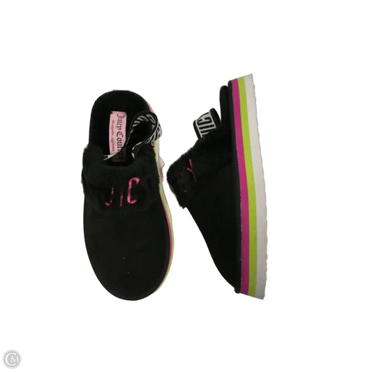 Shoes Flats By Juicy Couture In Black, Size: 6