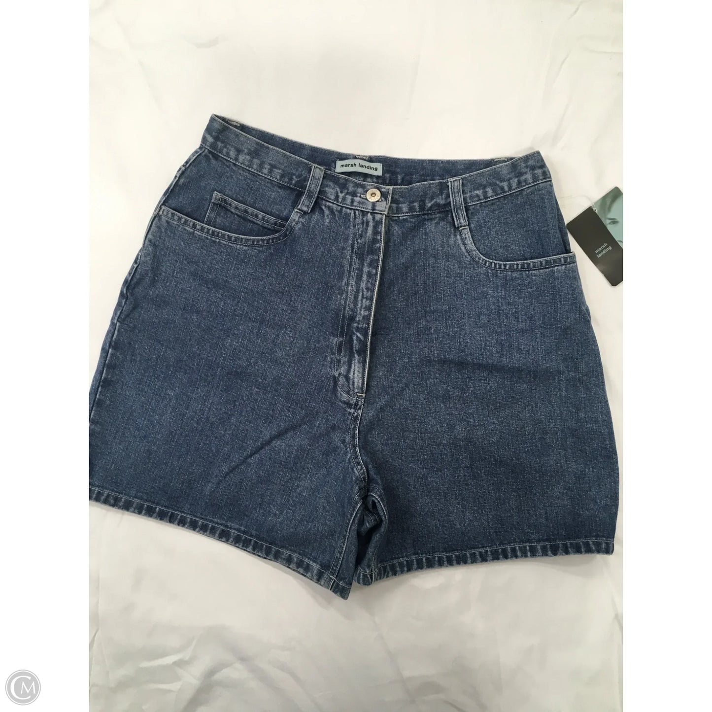 Shorts By Marsh Landing In Blue Denim, Size: 10