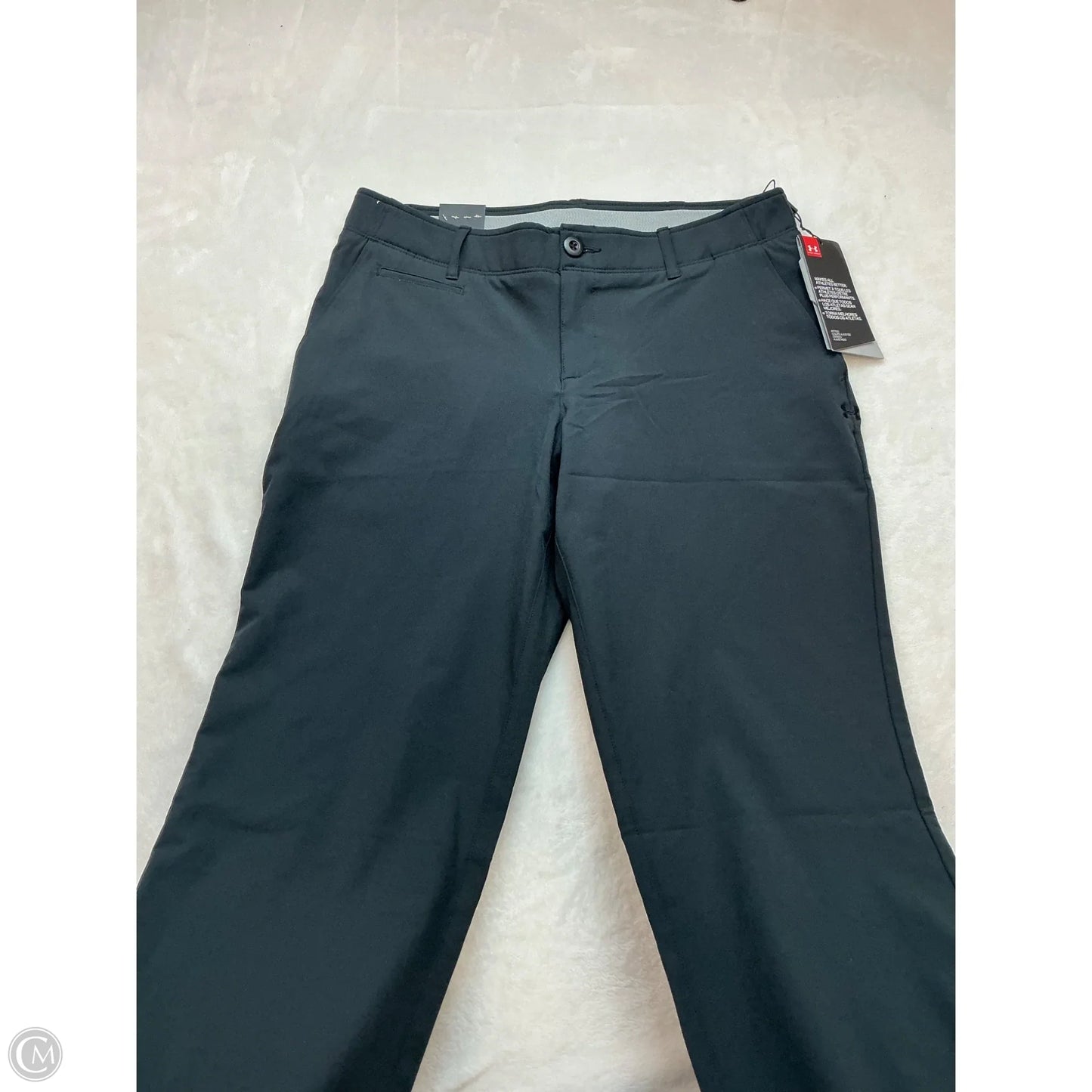 Athletic Pants By Under Armour In Navy, Size: 6