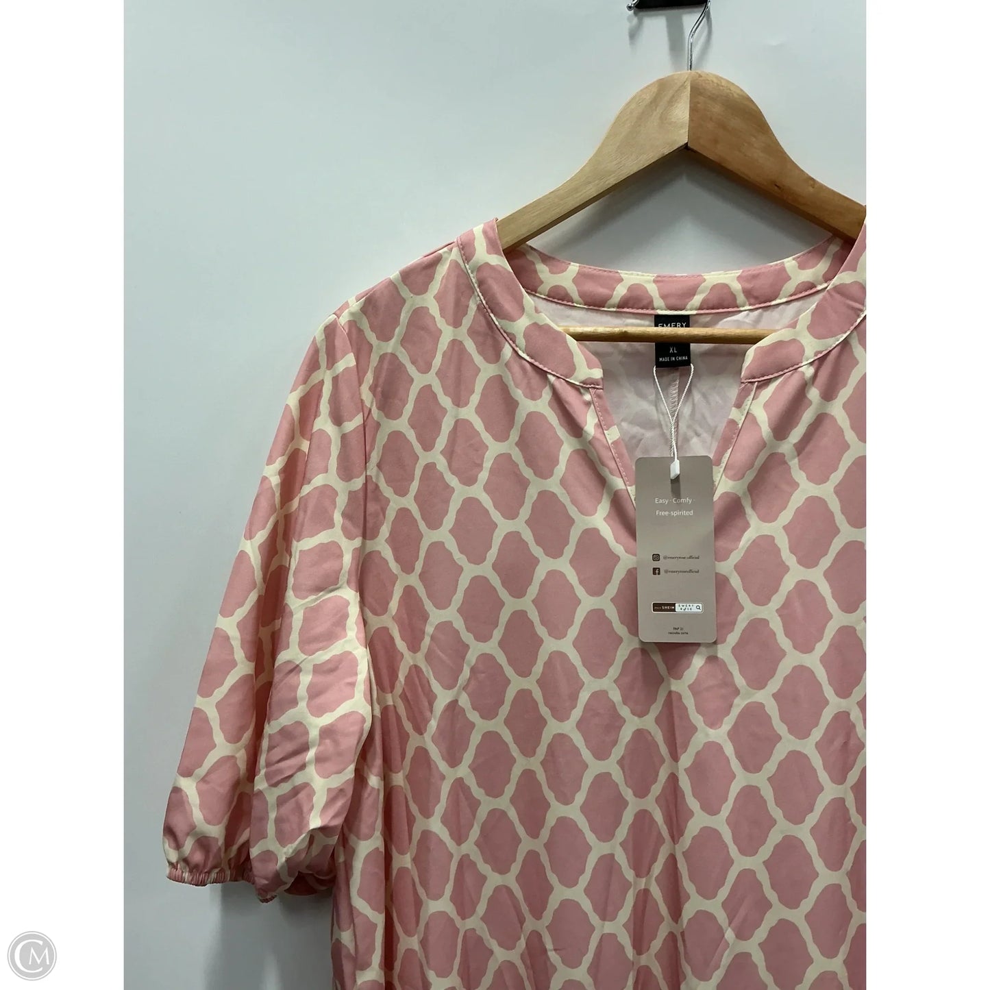 Dress Casual Maxi By Emery Rose In Pink, Size: Xl