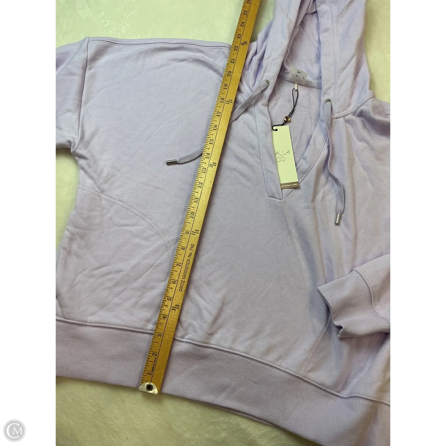 Athletic Sweatshirt Hoodie By Calia In Purple, Size: M