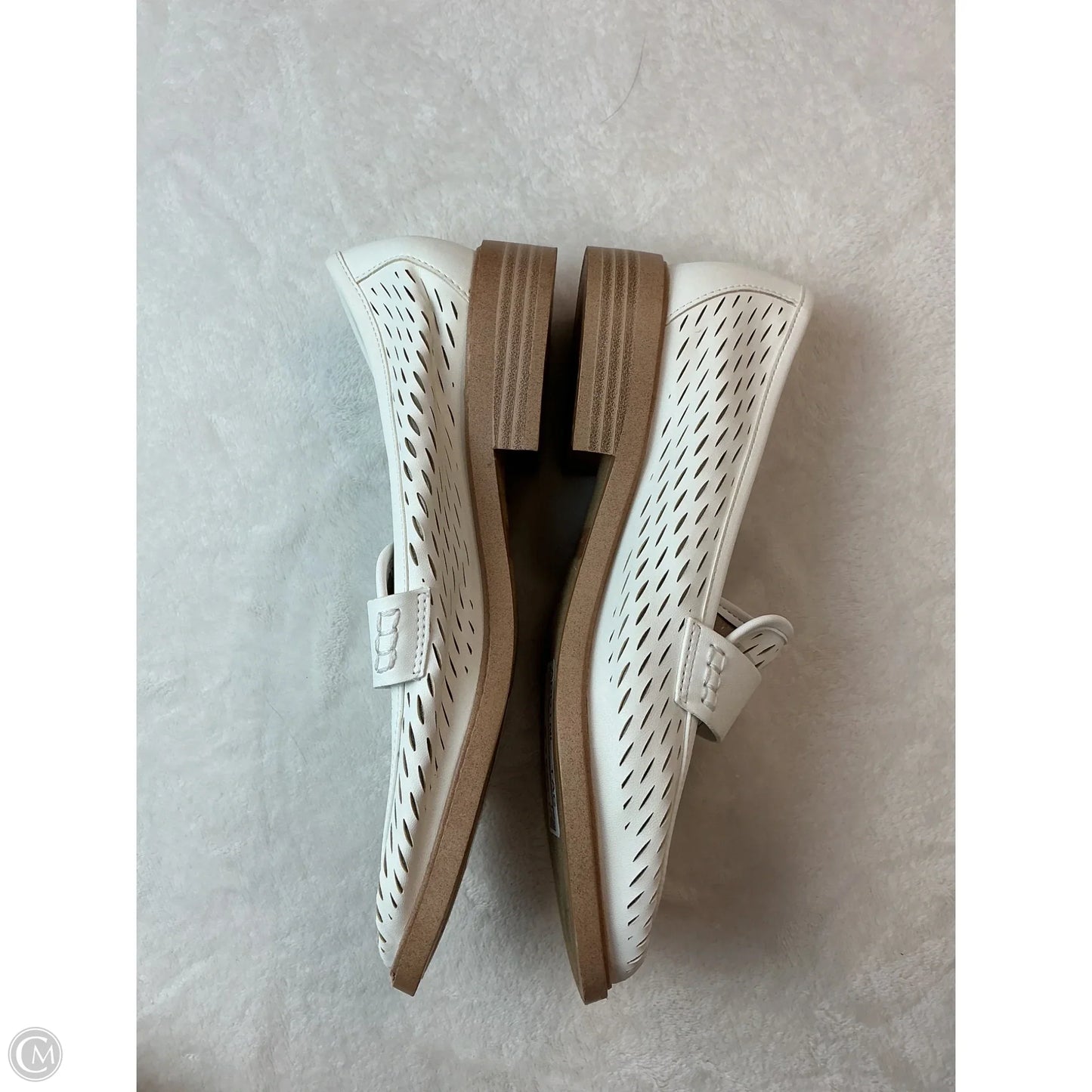Shoes Flats By Franco Sarto In White, Size: 7.5